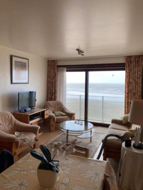 Ruim appartement met zeezicht in Westende